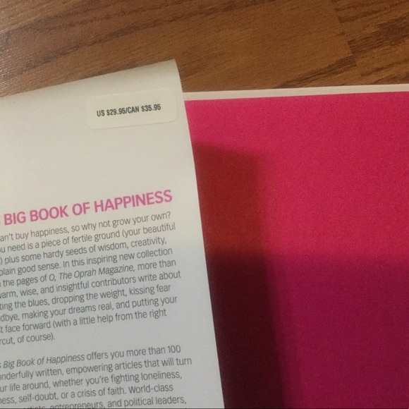 Like New Oprah Winfrey O'S BIG BOOK OF HAPPINESS!! - Picture 4 of 8